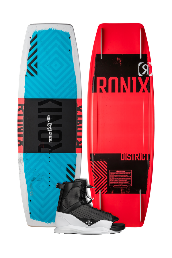 2025 Ronix Kid's District + District Boots Package - SAVE FOR 2025