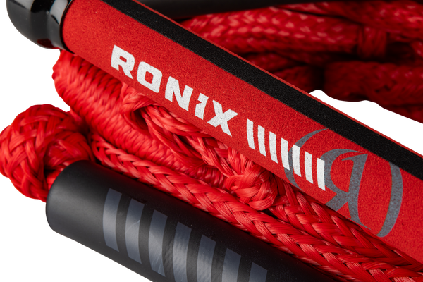 Ronix Bungee Surf Rope and Handle - Crimson Red