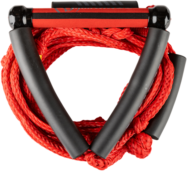 Ronix Bungee Surf Rope and Handle - Crimson Red