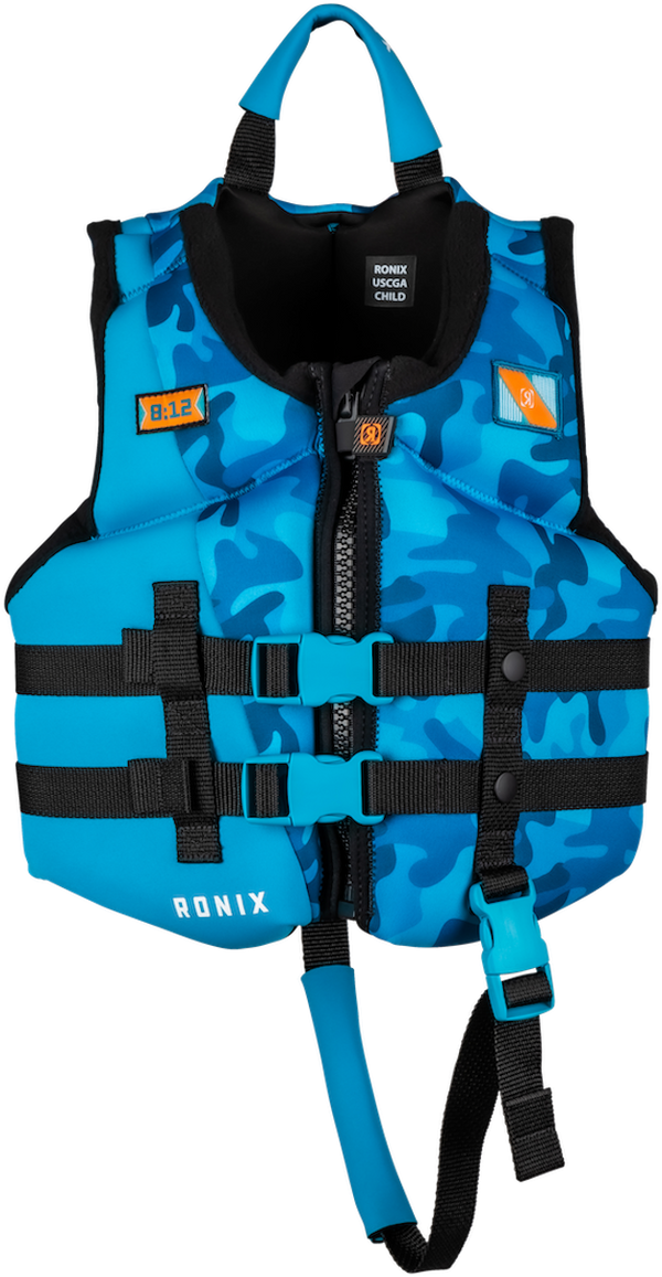 2026 Ronix Top Grom Boy's Child CGA Vest 30-50lbs.