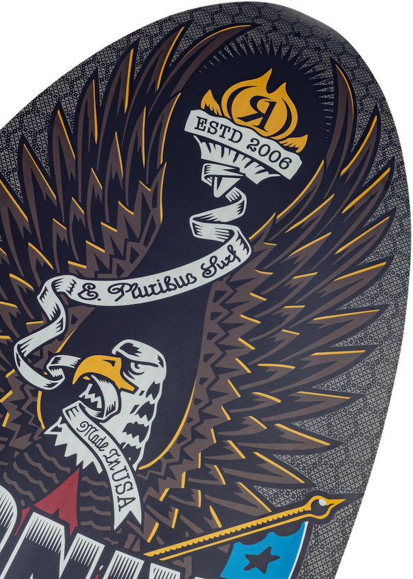 2026 Ronix M50 Dark Matter Hybrid Wakesurf Board