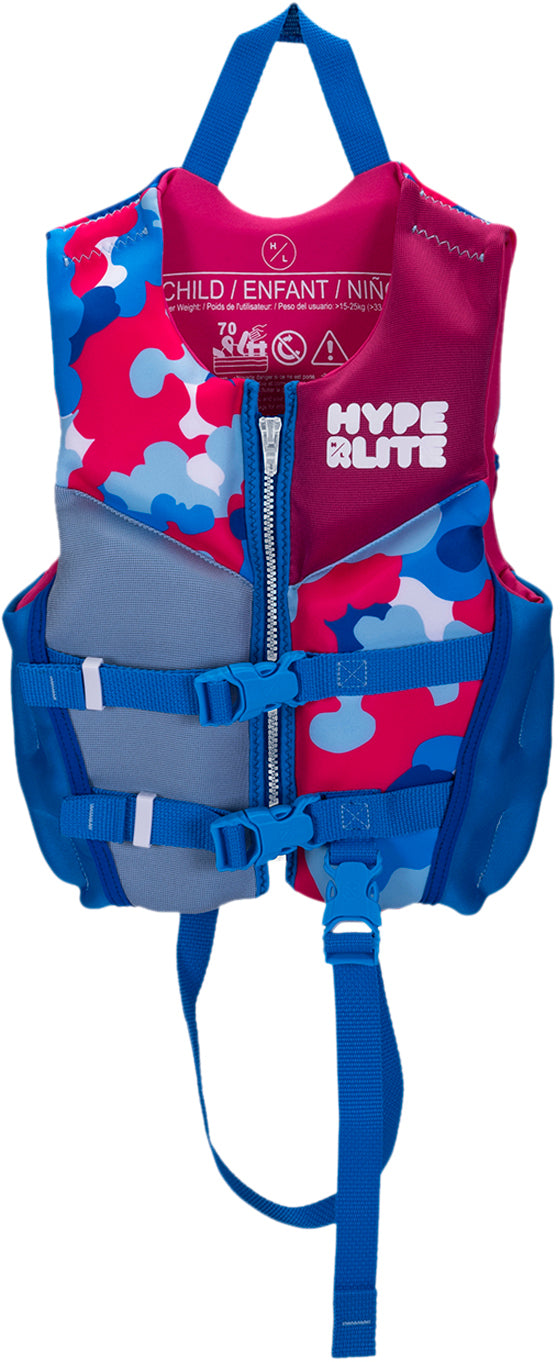 2024 Hyperlite Indy Girl's Child CGA Vest 30-50 lbs.
