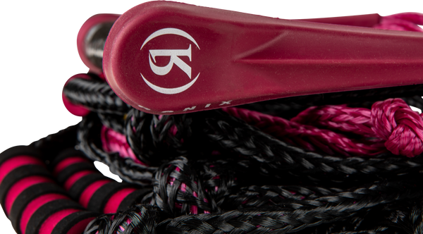 Ronix Women's Silicone Surf Rope w/ Handle - Merlot