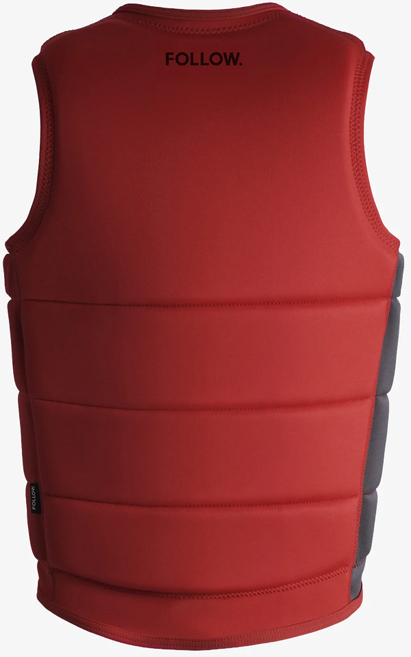 Follow Corp Impact Vest - Red / Grey