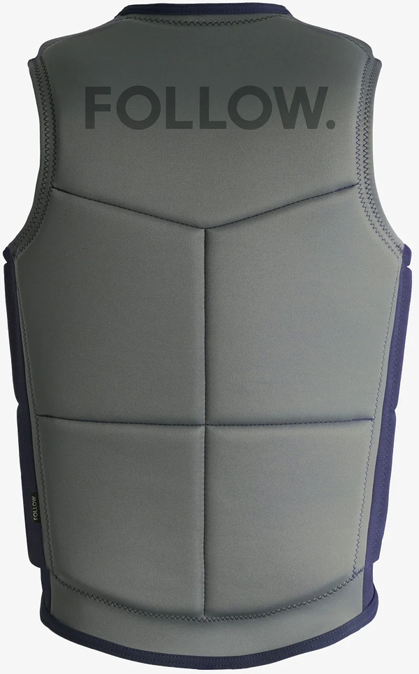 Follow Section Impact Vest - Navy / Grey