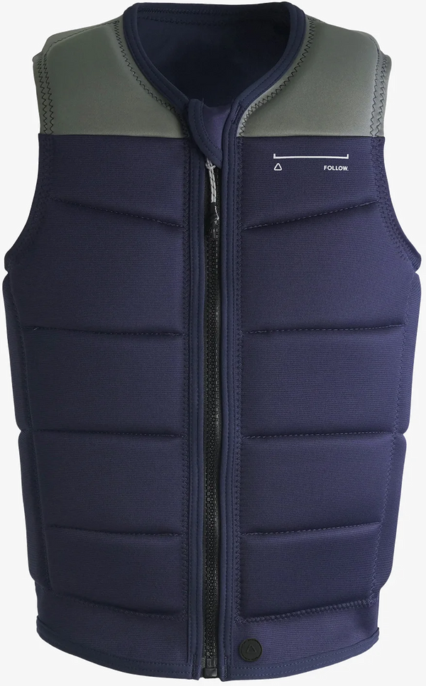Follow Section Impact Vest - Navy / Grey
