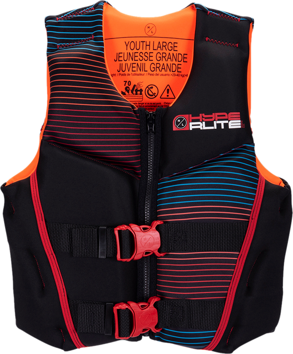 2025 Hyperlite Boy's Youth Indy CGA Vest 65-90 lbs.