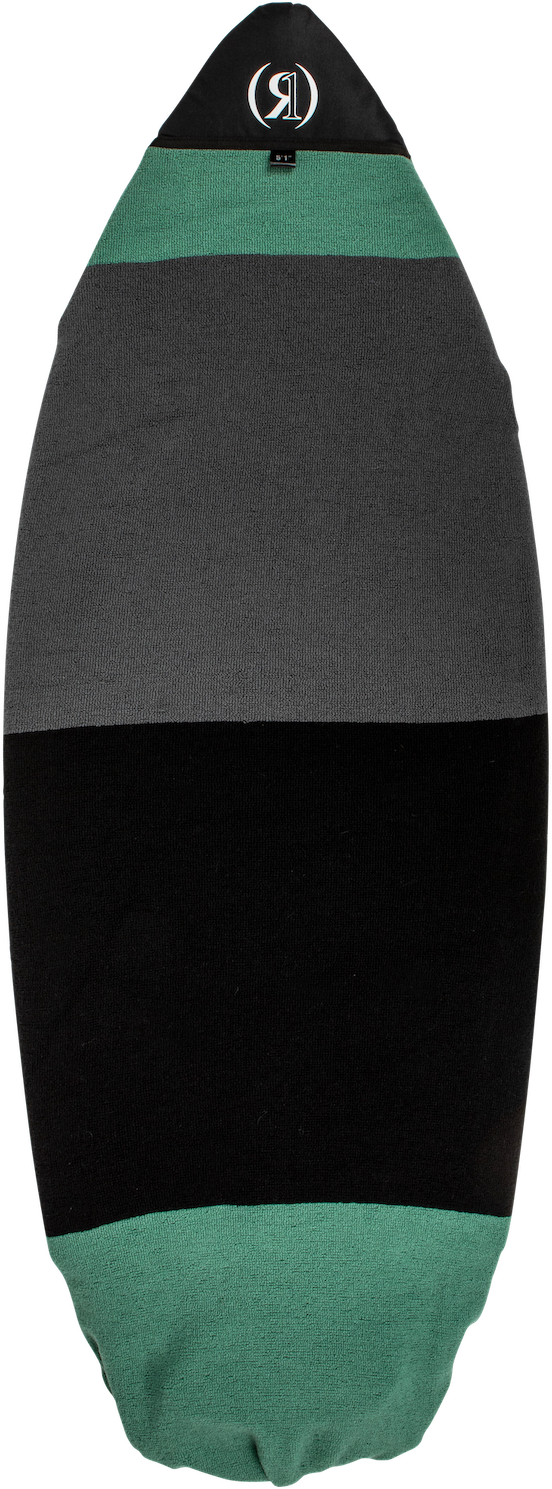 Ronix Surf Sock - Pointy Nose - Jade / Grey / Black