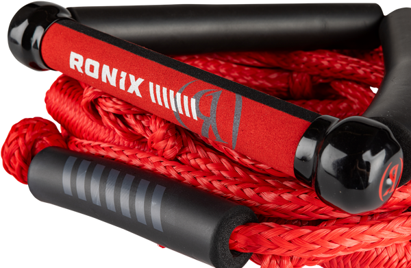 Ronix Bungee Surf Rope and Handle - Crimson Red