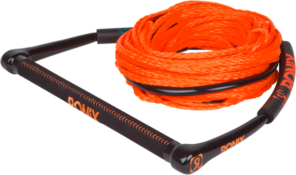 Ronix Kid's Combo Rope + Handle - Orange