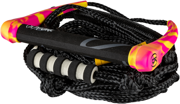 Ronix Silicone Surf Rope w/ Handle - Tropical Swirl