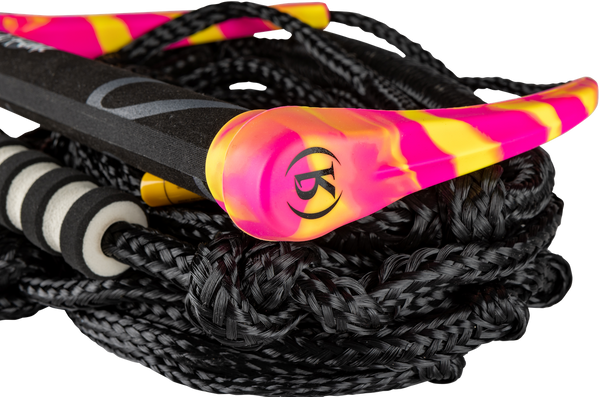 Ronix Silicone Surf Rope w/ Handle - Tropical Swirl