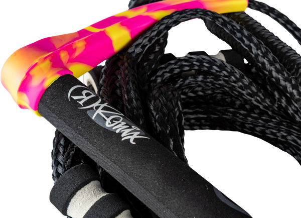 Ronix Silicone Surf Rope w/ Handle - Tropical Swirl