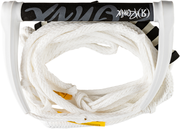 Ronix Silicone Surf Rope w/ Handle - Whiteout