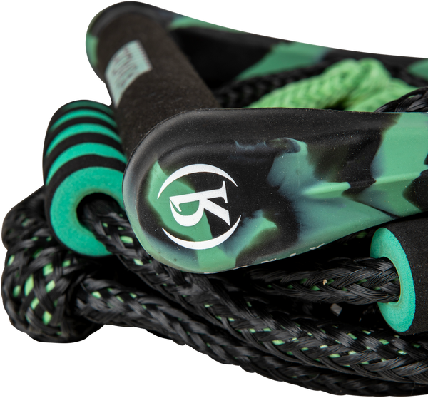 Ronix Spinner Silicone Surf Rope w/ Handle - Jade