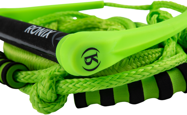 Ronix Silicone Surf Rope w/ Handle - Volt Green