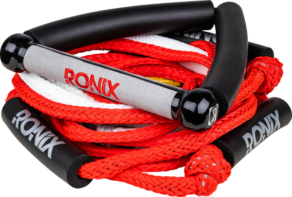 Ronix Bungee Surf Rope and Handle - Red