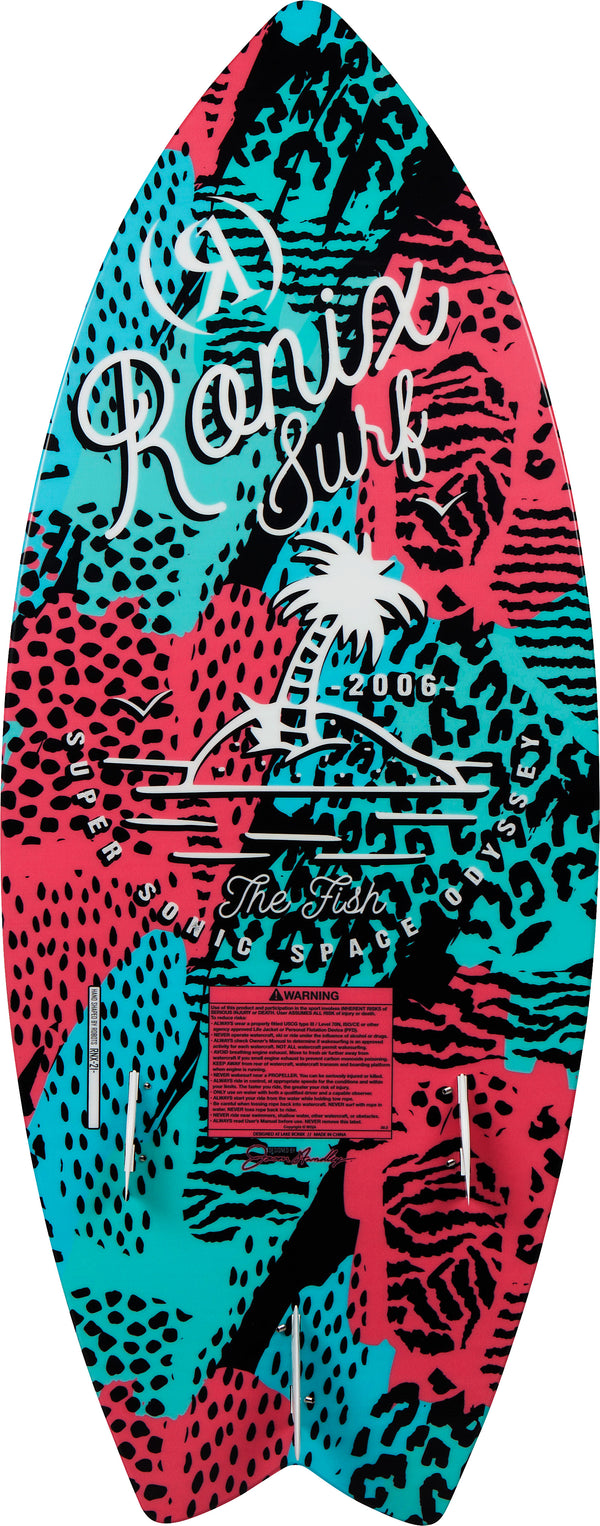 2024 Ronix Super Sonic Space Odyssey Fish Girl's Wakesurf Board
