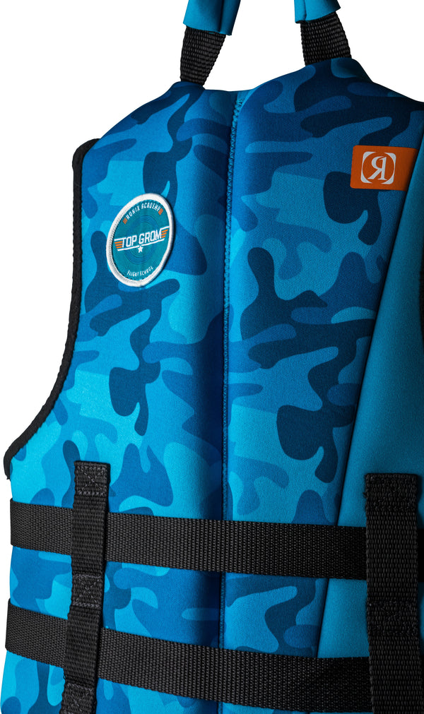 2025 Ronix Top Grom Boy's Child CGA Vest 30-50lbs.